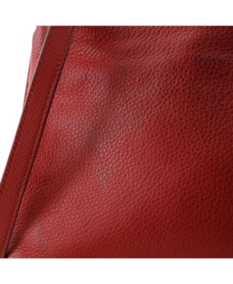 Small Double Zip Crossbody Bag Vitello Daino