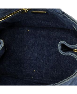 Mini Canapa Convertible Tote Denim