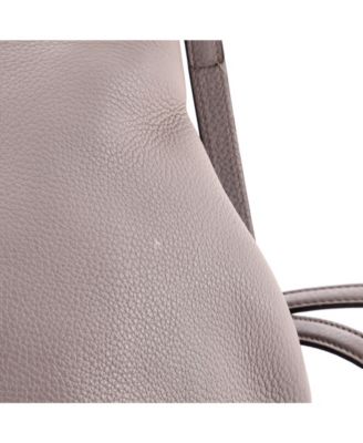 Large Bamboo Daily Top Handle Bag Leather