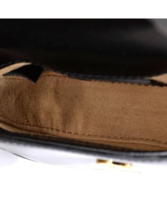 Super Mini Bamboo 1947 Top Handle Bag Leather