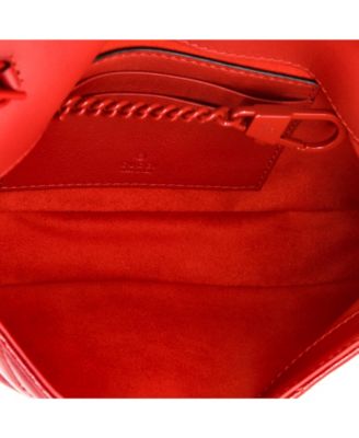 Mini GG Marmont Flap Bag Matelasse Patent