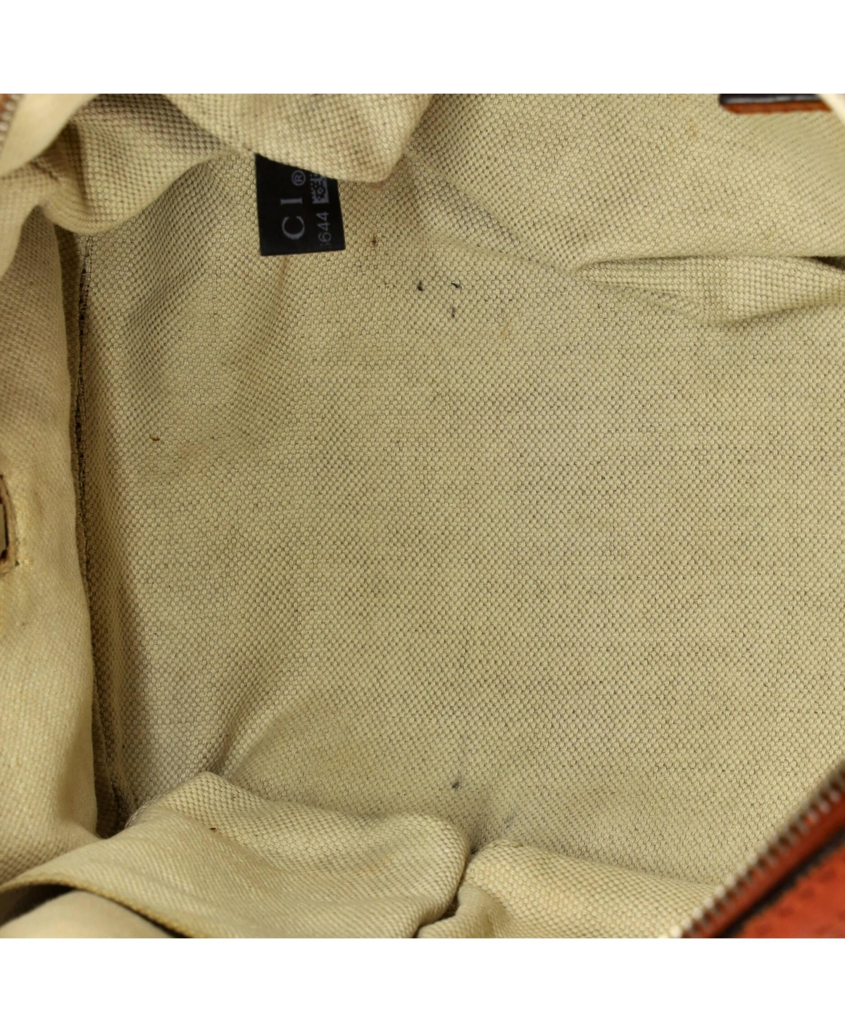 Pre-Owned Gucci Small Vintage Web Boston Bag Leather