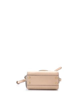 Mini Convertible Top Handle Bag Jumbo GG Embossed Leather