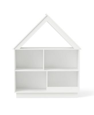 3 Tier House Shaped Kids Toy Storage Organizer with Open Shelves