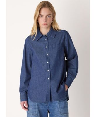 Women's Pocket Detail Cotton Shirt