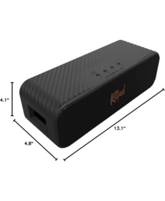 Portable  KLIPSCH-DETROIT Bluetooth Speaker with Full Range Audio and a 2 Year Amber Protection Plan (2023)