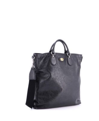 Tall Morpheus Convertible Soft Tote Leather