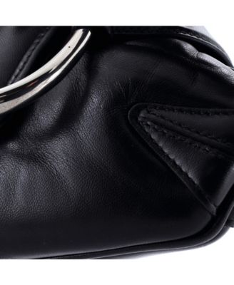 Medium Horsebit Chain Shoulder Bag Vertical Quilted Leather