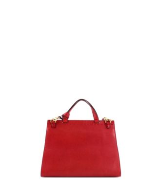 Small GG Marmont Top Handle Bag Leather