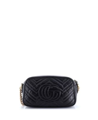 Small GG Marmont Shoulder Bag Matelasse Leather