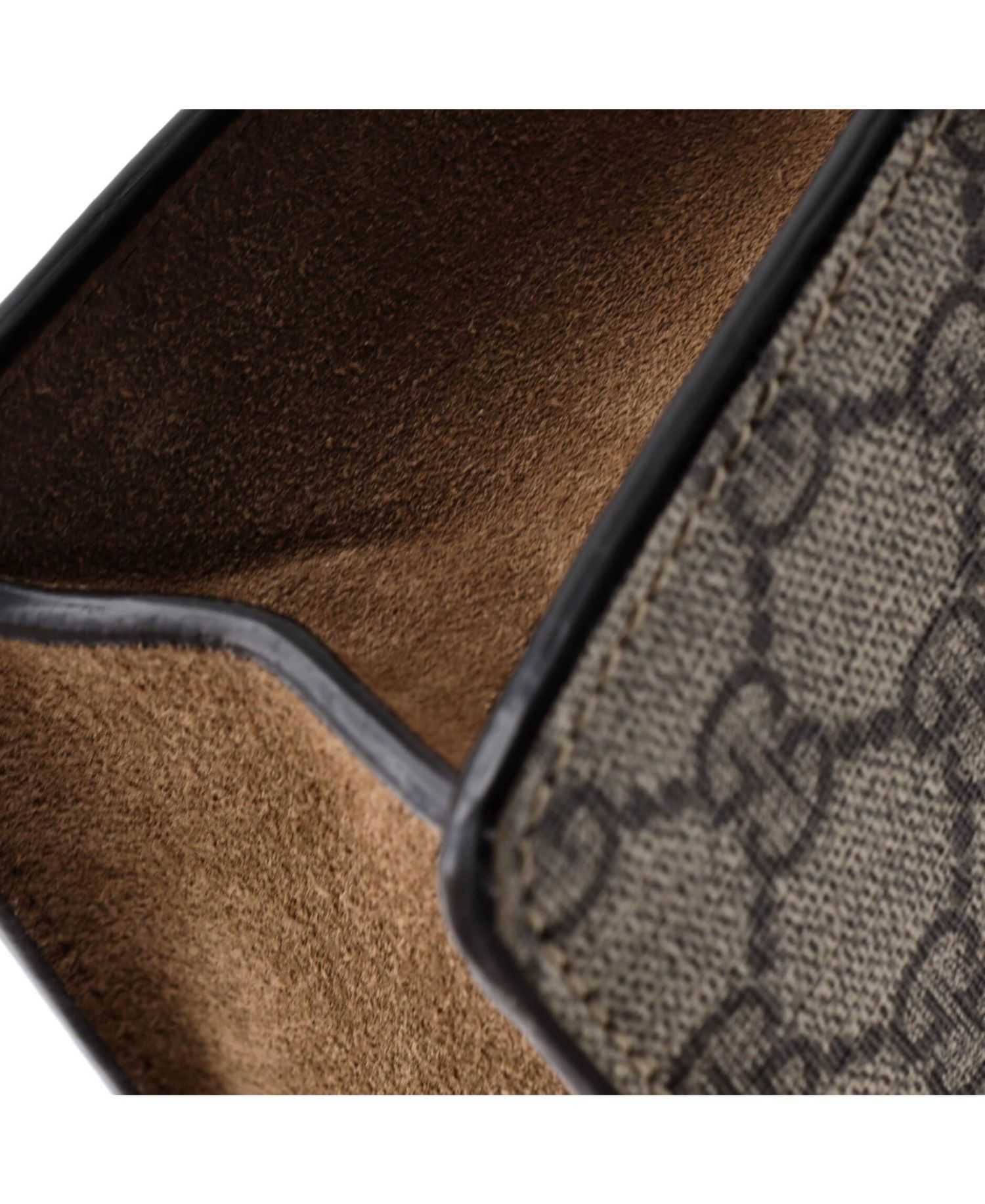 Small Dionysus Bag GG Coated Canvas with Crystal Embellished Metal