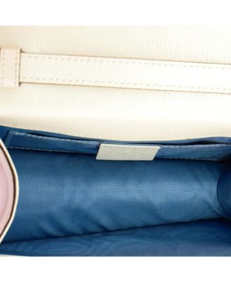 Mini Sylvie Top Handle Bag Printed Leather