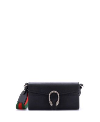 Small Dionysus East-West Flap Bag Leather