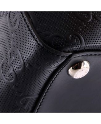 Tote Bag GG Embossed Perforated Leather