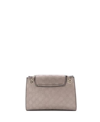 Small Emily Chain Flap Shoulder Bag Guccissima Leather