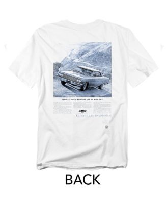Men's Chevrolet Chevelle Mountain Ad Front Back T-Shirt