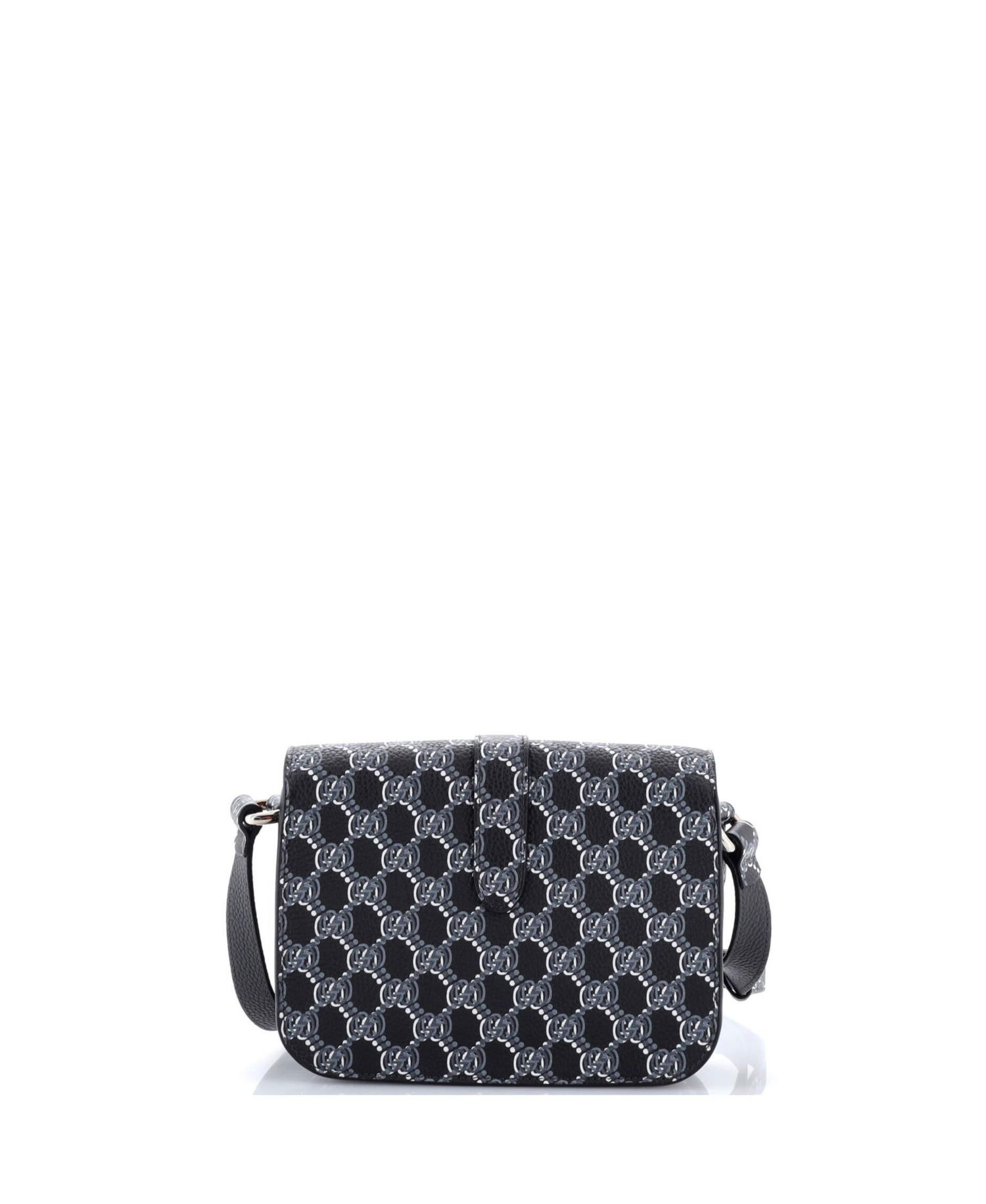 Mini Front Buckle Crossbody Bag GG Shadow Coated Canvas