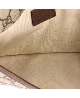 Neo Vintage Flap Belt Bag GG Coated Canvas