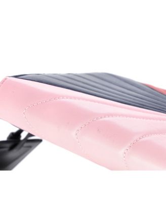 Queen Margaret Clutch Colorblock Leather