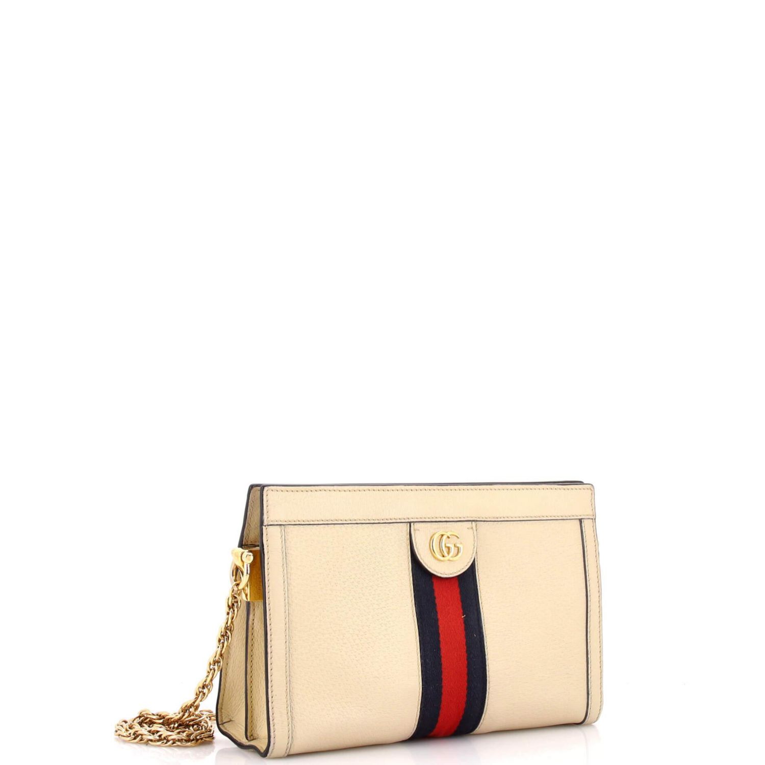Small Ophidia Chain Shoulder Bag Leather