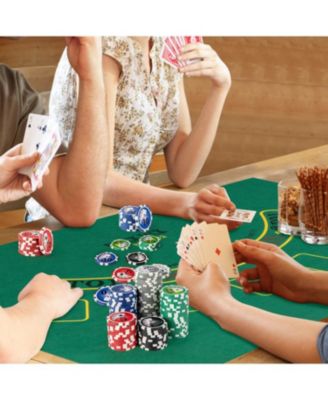 Texas Holdem Poker Chip Set with 300 Pieces Chips