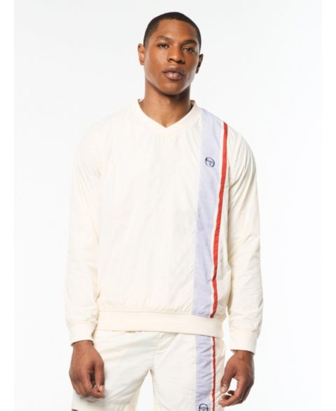 Мужской свитшот Sergio Tacchini Attivo Damarindo Crewneck, цвет: Gardenia