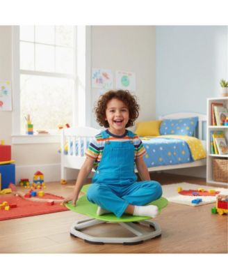 Kids Sensory Swivel Chair with 360 Degree Spinning Base