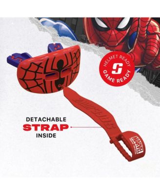 EXTRO Lip Guard Protector Mouthpiece with Detachable Strap for Football, Lacrosse - SPIDER MAN