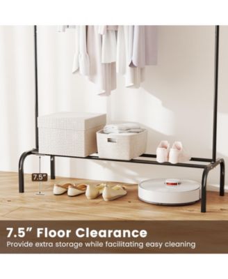 Heavy Duty Metal Clothes Rack Garment Wardrobe Stand