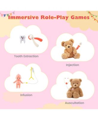 Kids' Adjustable Height Doctor Play Set