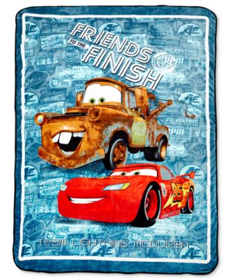 Disney Cars Tune Up Throw Blanket
