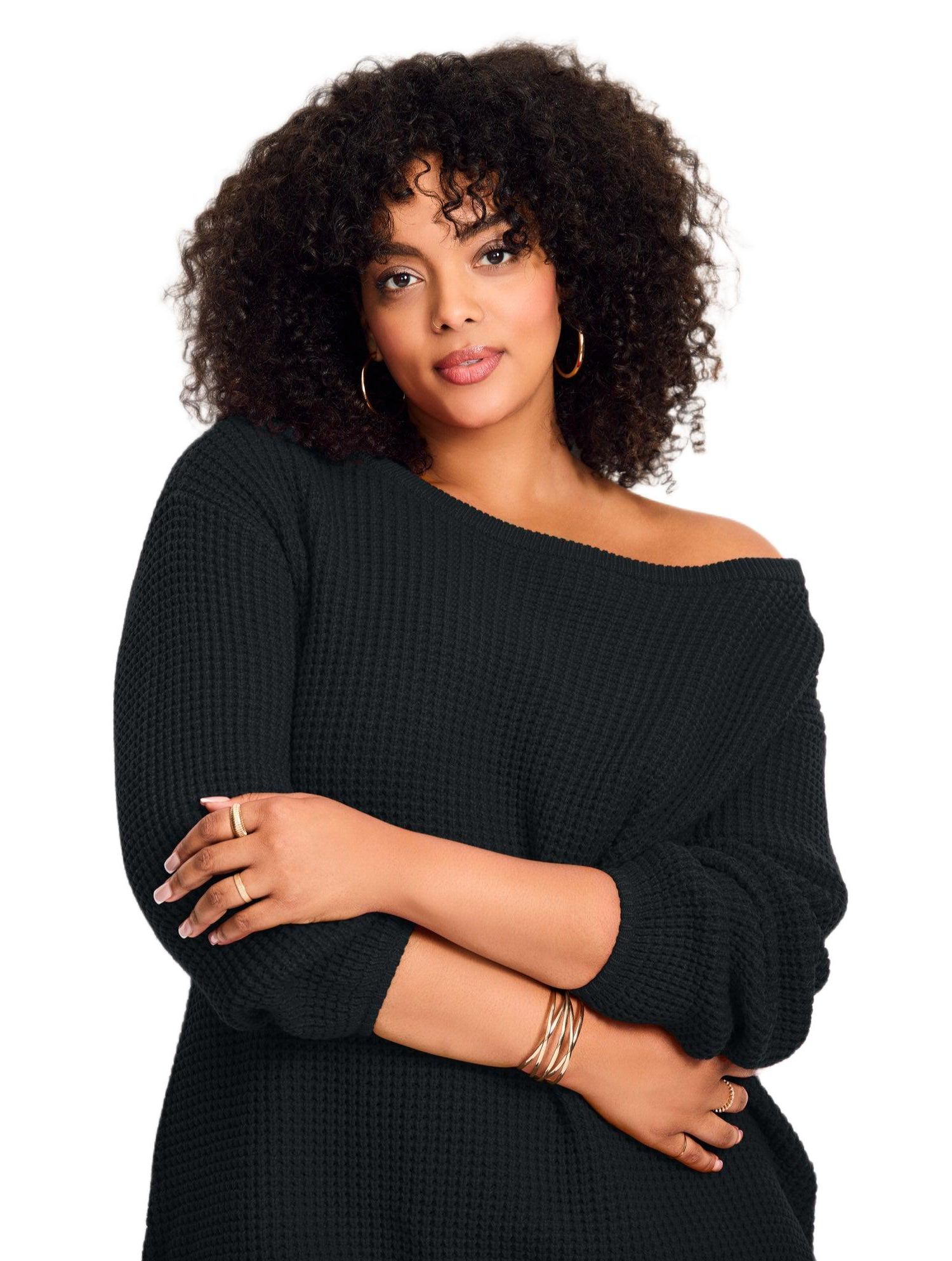 Women's Waffle Stitch Pullover Sweater