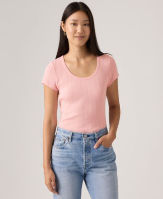 Women's Short-Sleeve Crew Neck Top