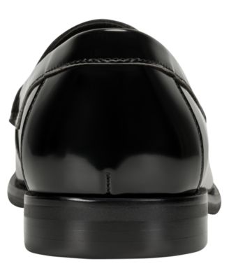 Men's Embroidered Logo Slip-On Loafers