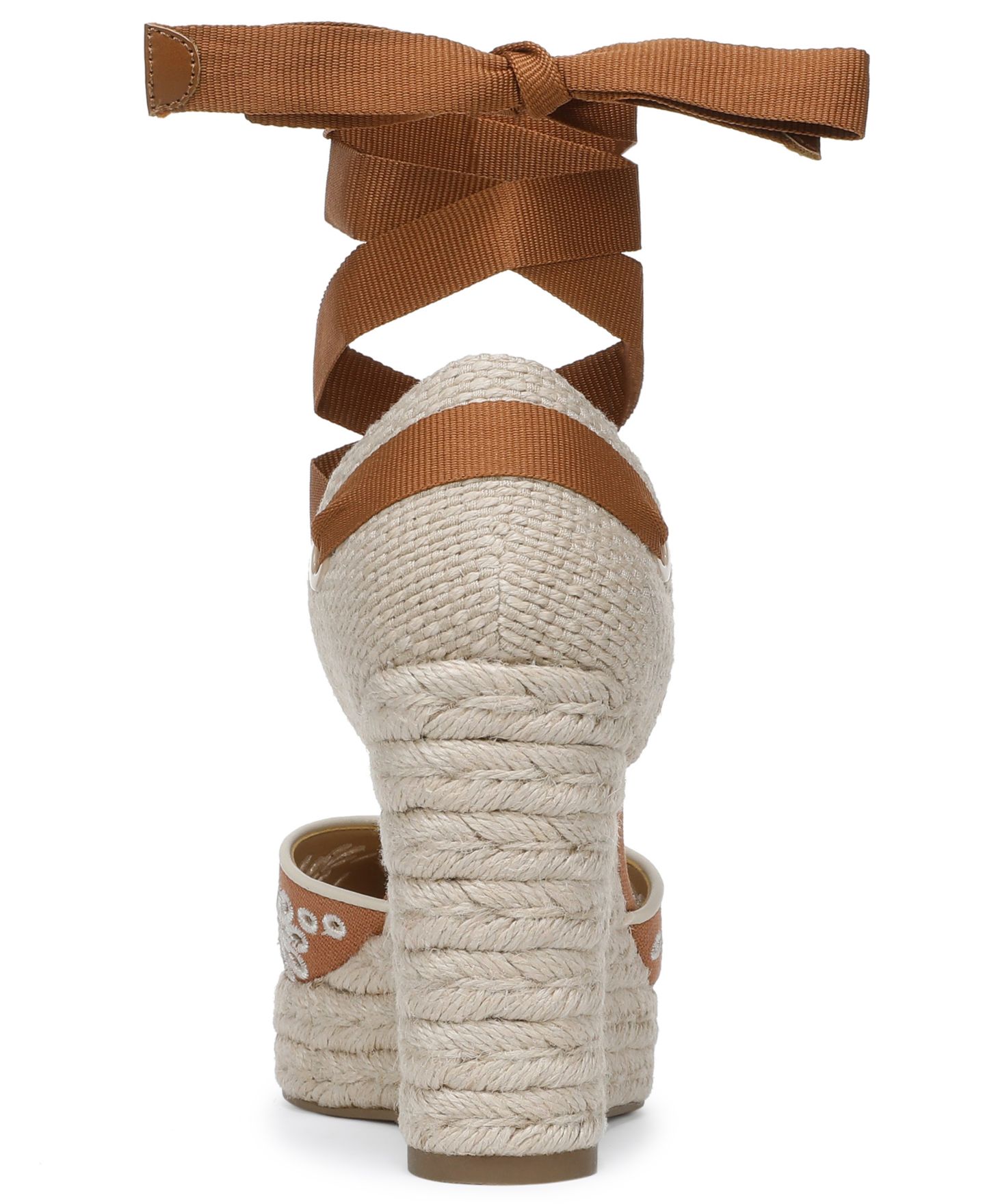Женские сандалии On 34th Melindaa Espadrille Wedge, цвет: Коричневый — фото 3