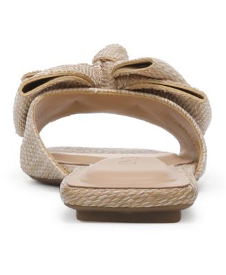Women's Jazminn Bow Slip-On Slide Flat Sandals