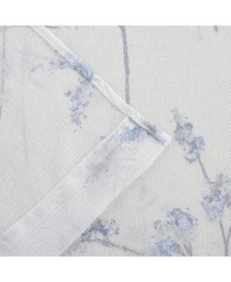 Jessica 2-Pack Linen Textured Metallic Light Filtering Grommet Curtain Panel Pair 38" x 84"