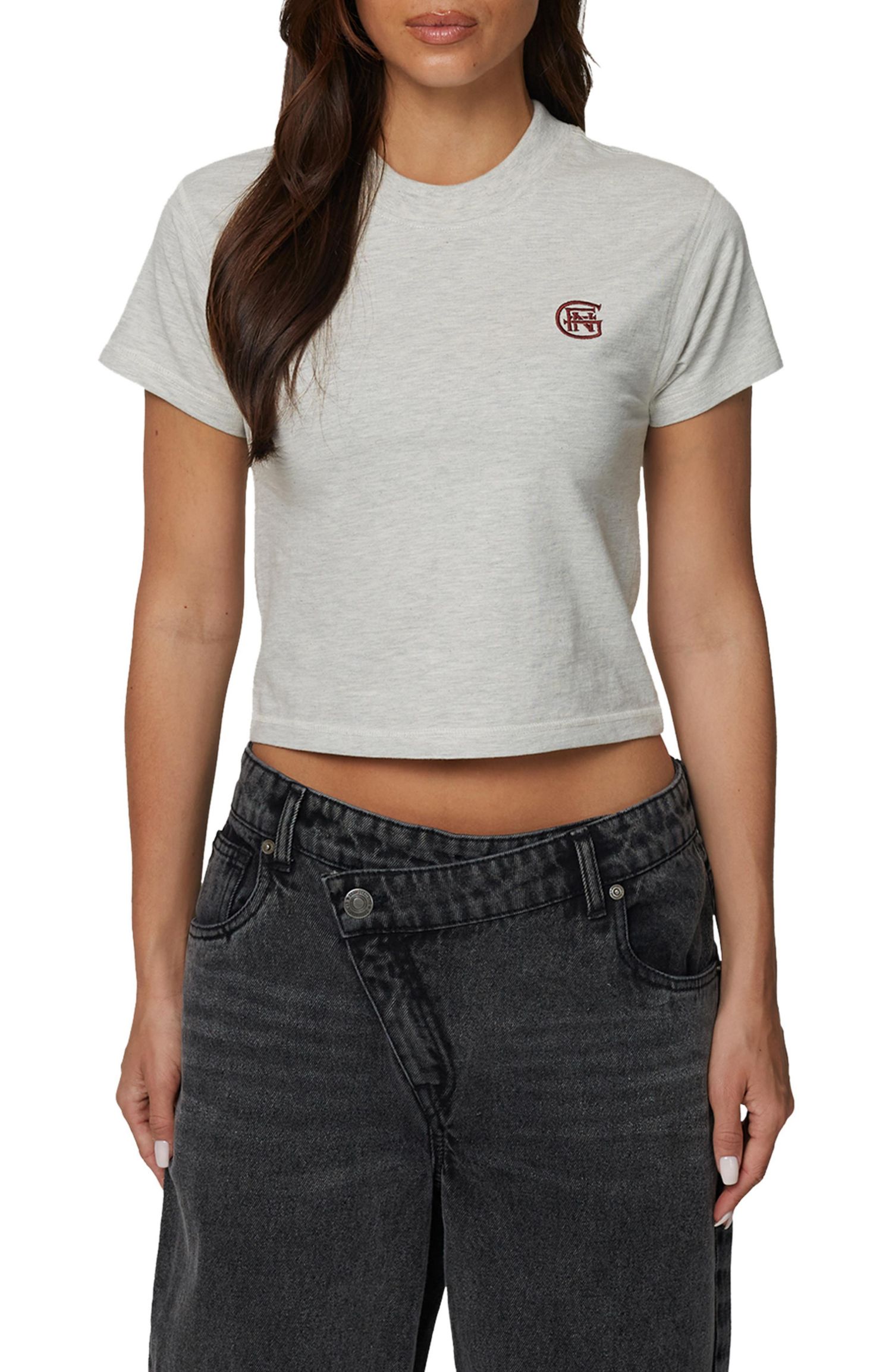 Women's Halftone Baby T-Shirt