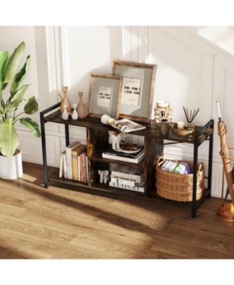 Industrial TV Stand for TVs up to 55 in Entertainment Center