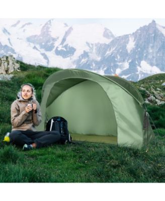 Elevated Compact Cot Tent Set with External Rain Cover