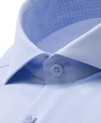 Ted Baker Men's Spread Collar Slim Fit Dress Shirt