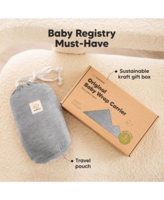 Original Baby Wraps Carrier, Baby Sling Carrier, Stretchy Infant Carrier for Newborn, Toddler