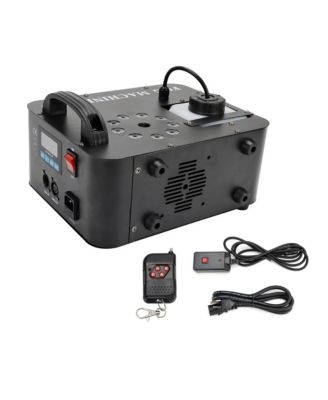 900W Party Fog Machine with RGB Lights and Remote Control  15000 CFM Output