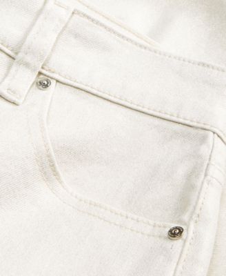 Женские шорты I.N.C. International Concepts High-Rise Metallic Denim Shorts