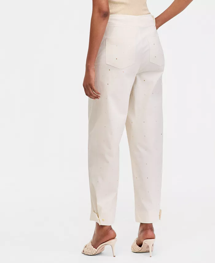 Women's Studded Tapered Pants - thumbnail 3