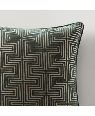 Lenox Pillow 22" - Deep Green