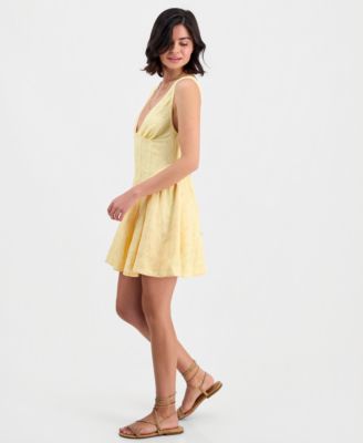 Women's V-Neck Mini Dress