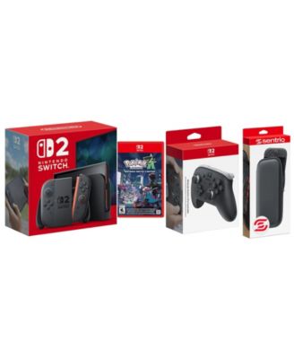 Switch 2 Console with Pokemon Legends Z-A, Pro Controller and Protective Case Bundle