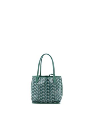 Mini Anjou Reversible Tote Coated Canvas