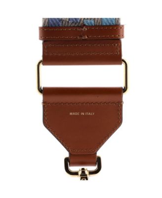 Strap You Shoulder Strap Multicolor Zucca Canvas with Leather